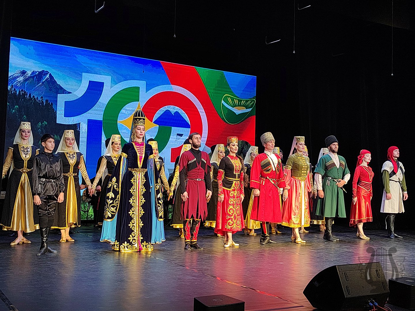 Концерт в Республике Ингушетия, в рамках празднования 100-летия образования Карачаево-Черкесии.